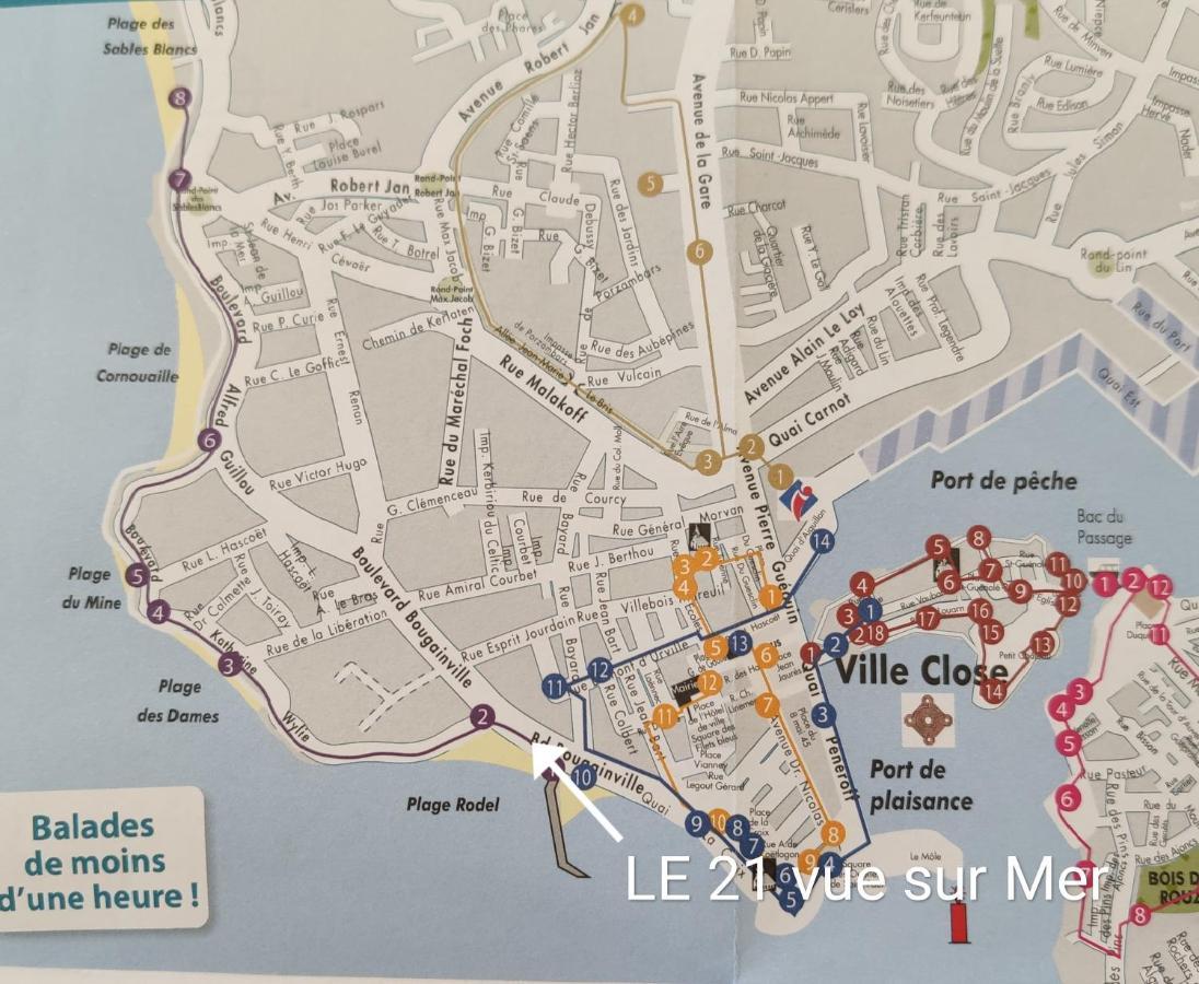 LE 21 Vue sur Mer Concarneau Extérieur photo